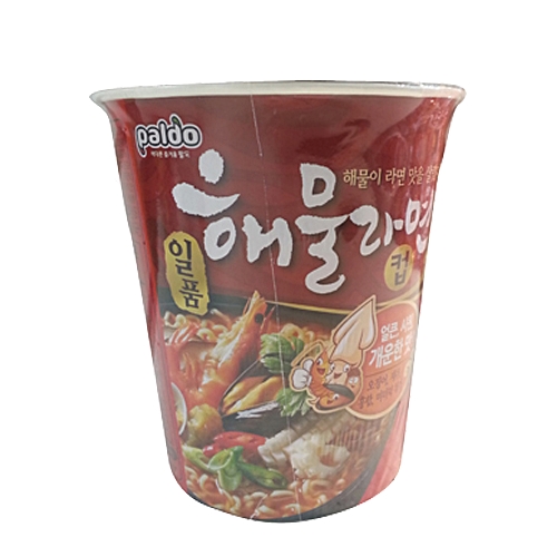 팔도 일품해물라면 컵 65g