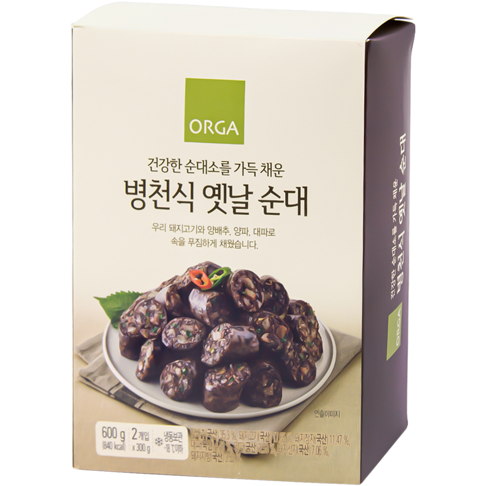 풀무원 올가 병천식 옛날 순대 300g
