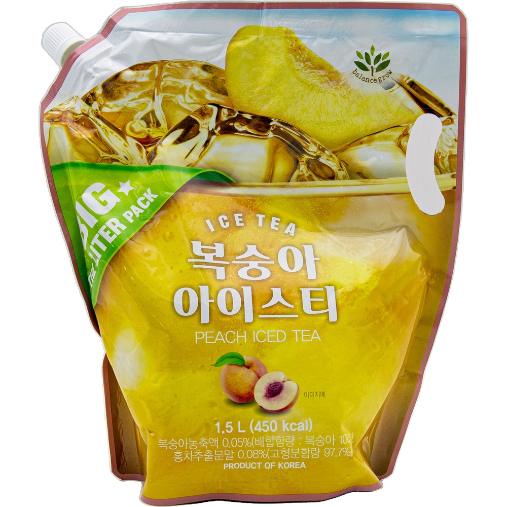 바이오포트코리아 발란스그로우 복숭아 아이스티 1.5L