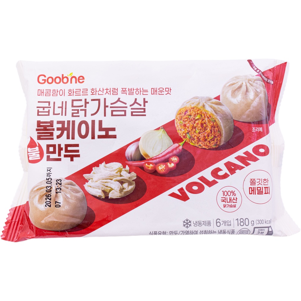 굽네 닭가슴살 볼케이노 불만두 180g