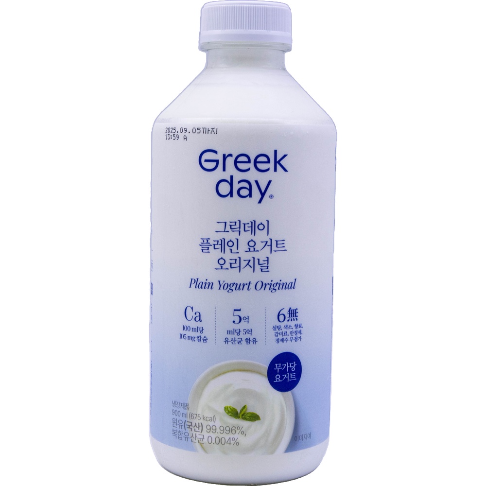스위트바이오 그릭데이 플레인 요거트 오리지널 900mL
