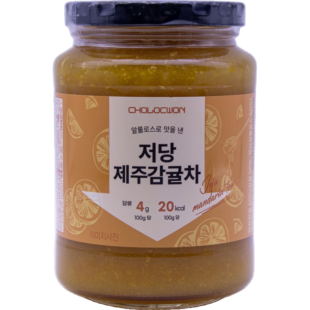 초록원 저당 제주감귤차 530g