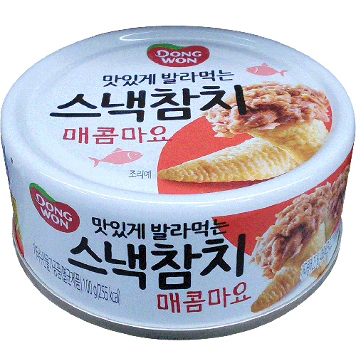 동원 스낵참치 매콤마요 100g