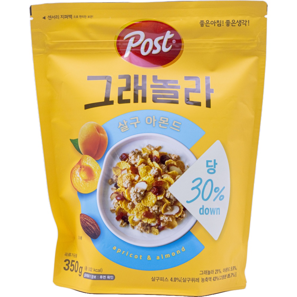 동서 포스트 그래놀라 살구 아몬드 350g