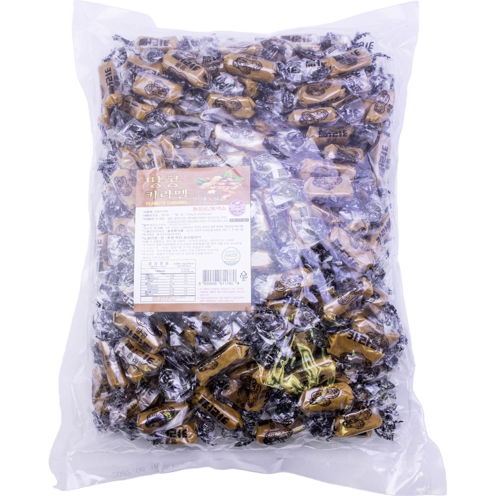 늘푸른식품 땅콩 캬라멜 1.5kg