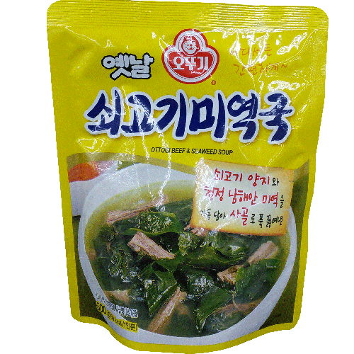 오뚜기 옛날 쇠고기미역국 300g