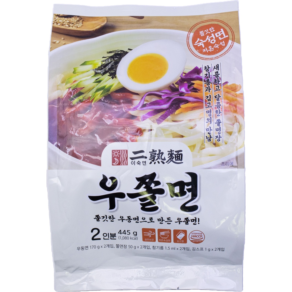 백제 이숙면 우쫄면 222.5g