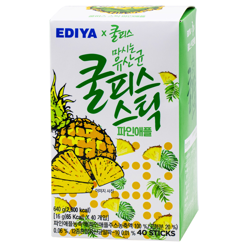 이디야 쿨피스 스틱 파인애플 16g
