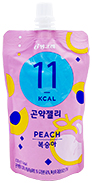 빙그레 곤약젤리 복숭아 130g