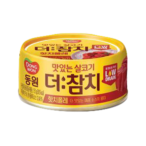 동원 맛있는살코기 더참치 핫치폴레 135g