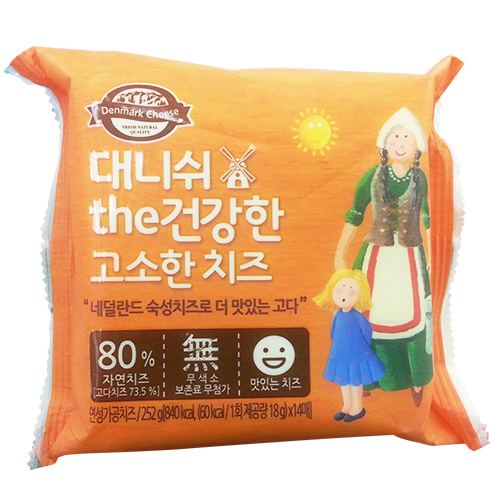 동원 덴마크치즈 대니쉬 더 건강한 고소한치즈 252g
