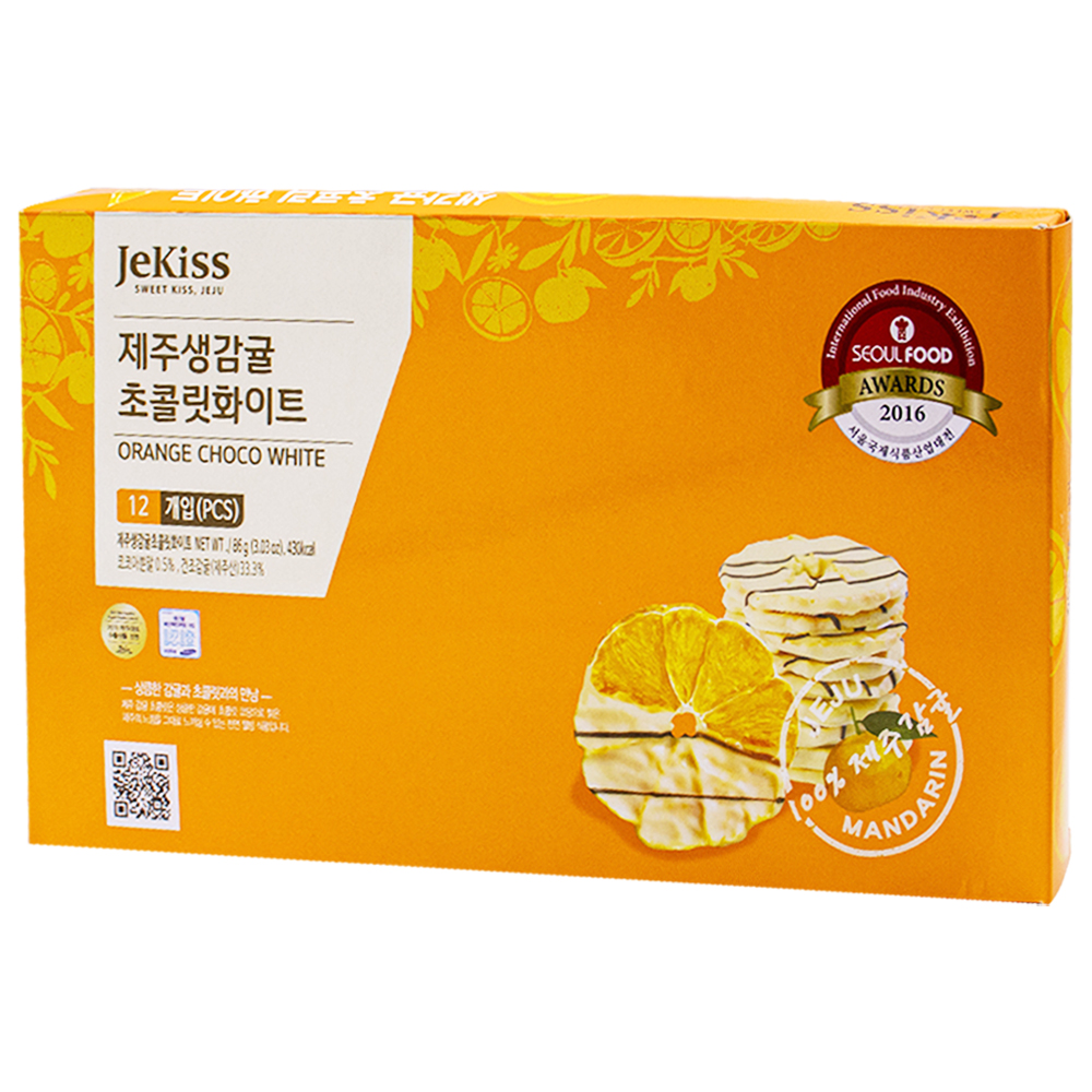 제키스 제주 생감귤 초콜릿화이트 86g