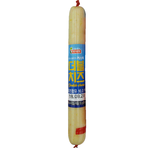 롯데푸드 롯데햄 키스틱 더블치즈 50g