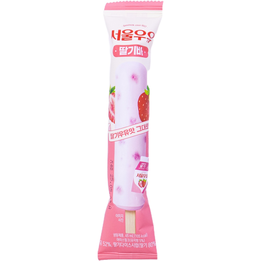 서울우유 딸기바 65mL