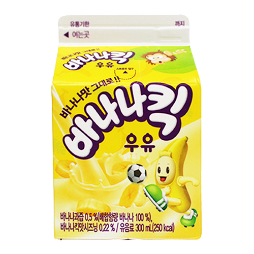 푸르밀 바나나킥 우유 300ml