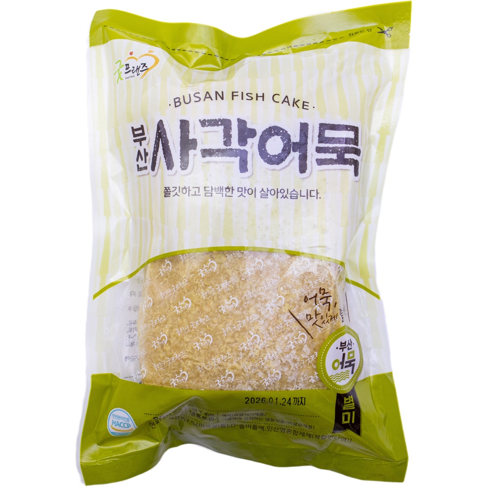 굿프랜즈 부산사각어묵 800g