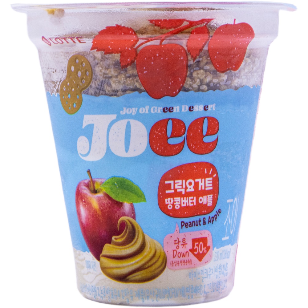 롯데 조이 그릭요거트 땅콩버터 애플 220mL