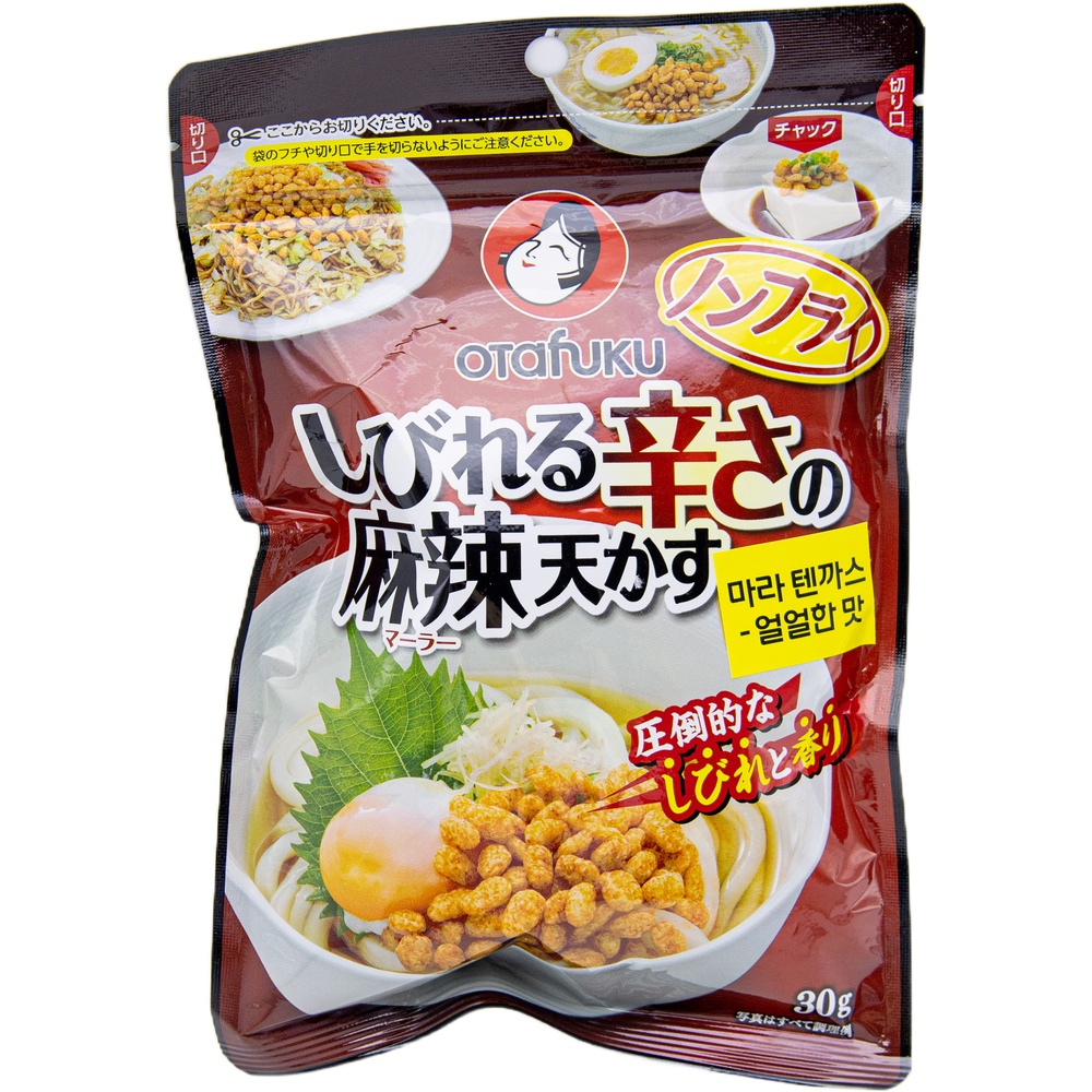 오타후쿠 마라 텐까스 얼얼한 맛 30g