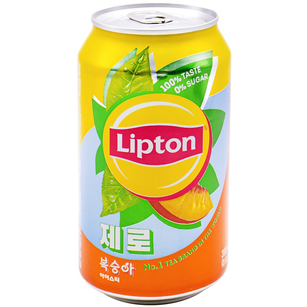 립톤 제로 복숭아 아이스티 355mL