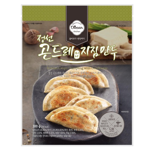 올반 정선 곤드레 미니 지짐만두 300g