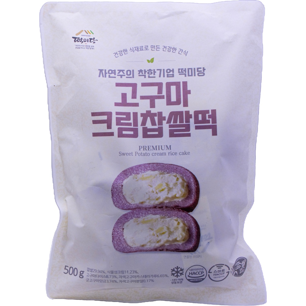 떡미당 고구마 크림찹쌀떡 50g