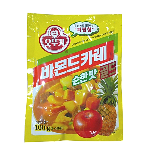 오뚜기 바몬드카레 골드 순한맛 100g