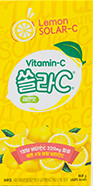 고려은단 쏠라C 레몬맛 160g