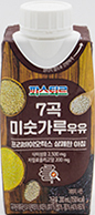롯데푸드 파스퇴르 7곡 미숫가루우유 200ml