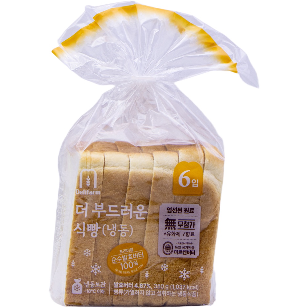 델리팜 더 부드러운 식빵 냉동 380g