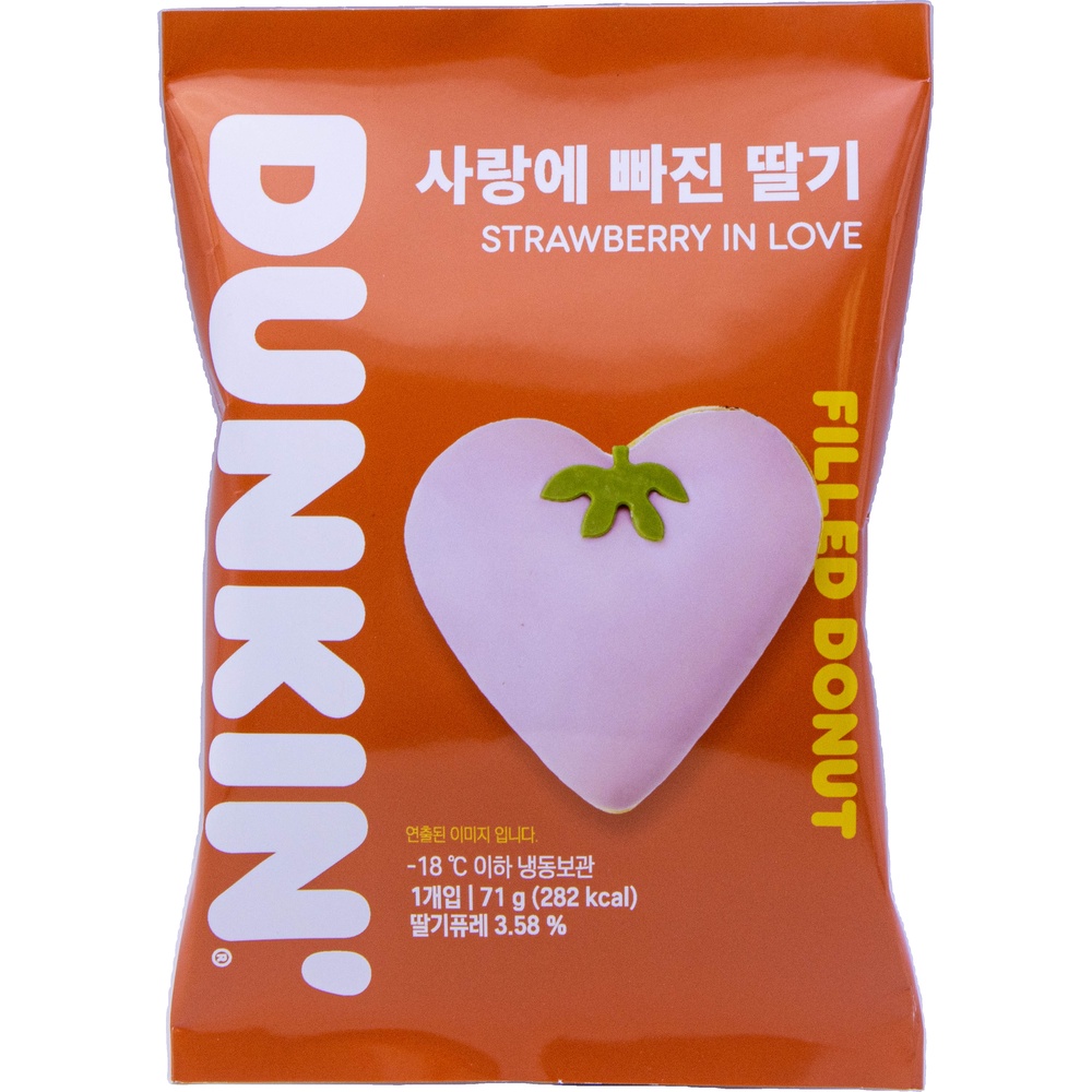 던킨 사랑에 빠진 딸기 71g