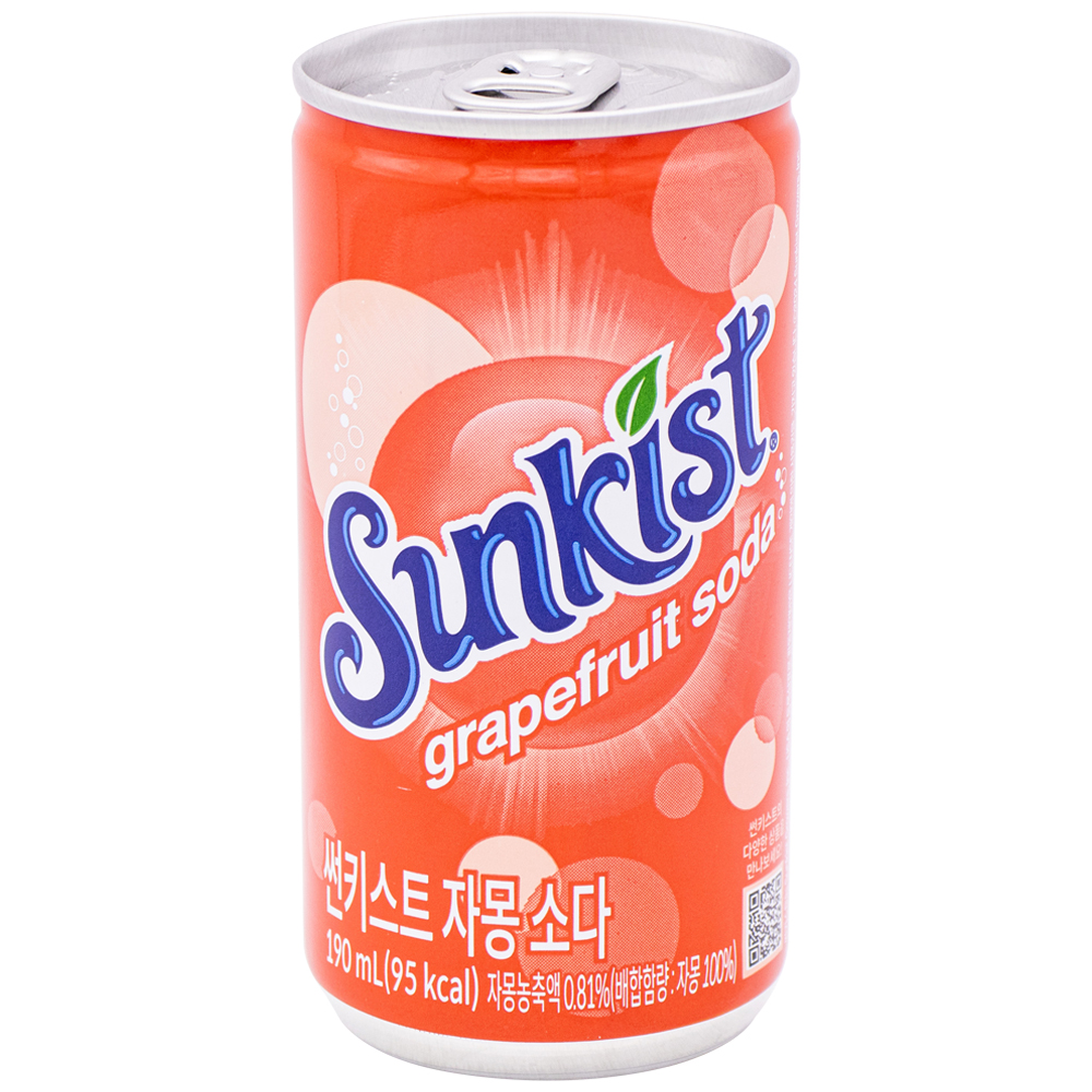 광동 썬키스트 자몽 소다 190mL
