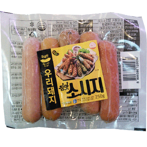 우리돼지 참맛 소시지 250g