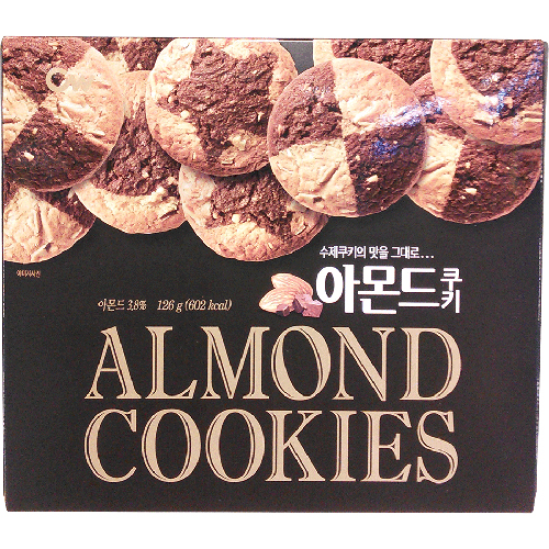 청우식품 아몬드쿠키 126g