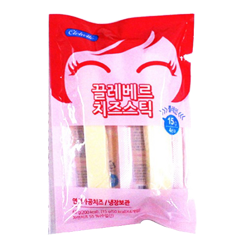 끌레베르 치즈스틱 플레인 60g