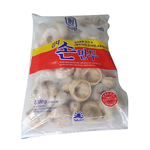 사조 대림선 김치손만두 1300g