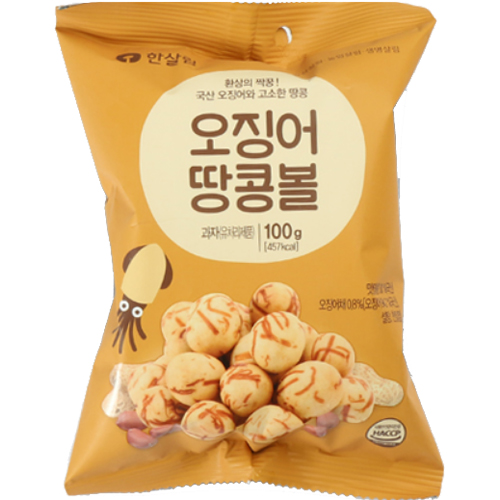 한살림 오징어땅콩볼 100g