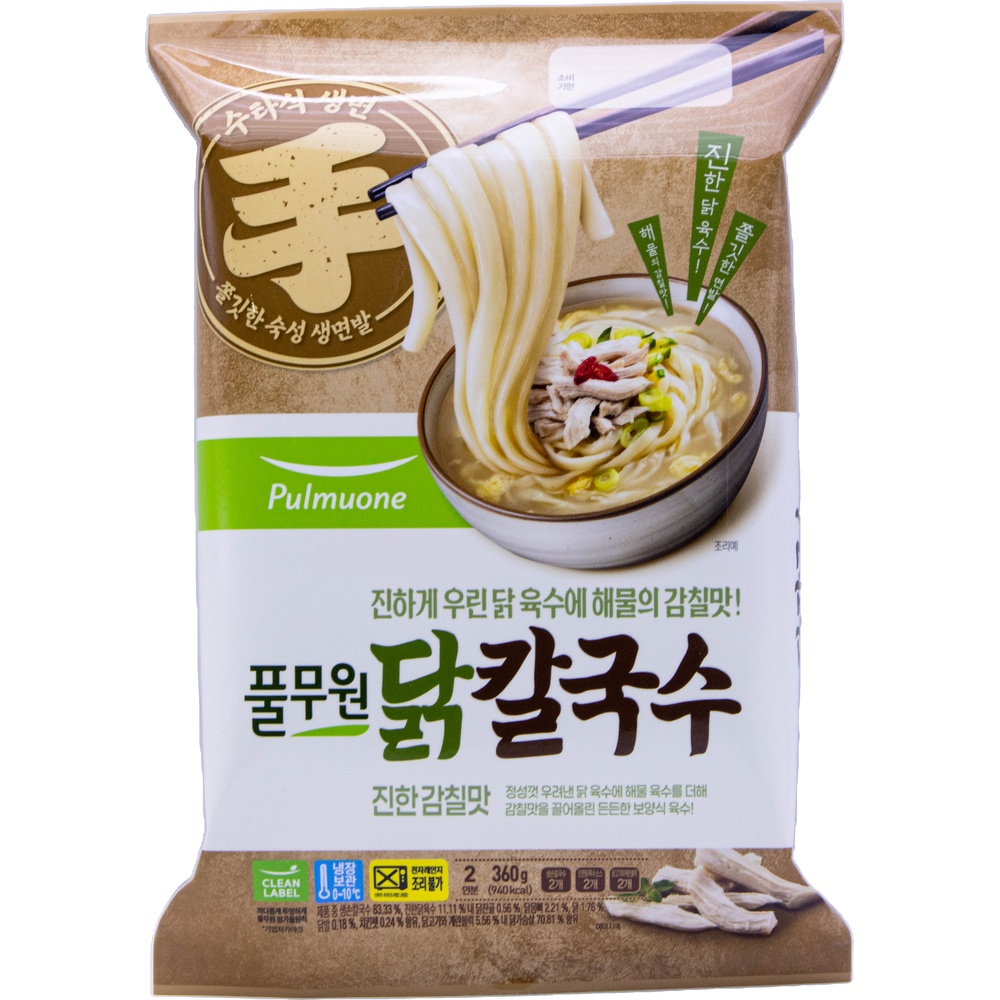 풀무원 닭칼국수 180g
