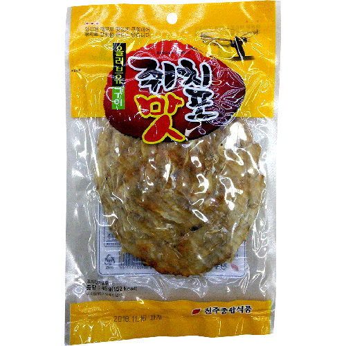 진주종합식품 올리브유 구이 쥐치맛포 45g