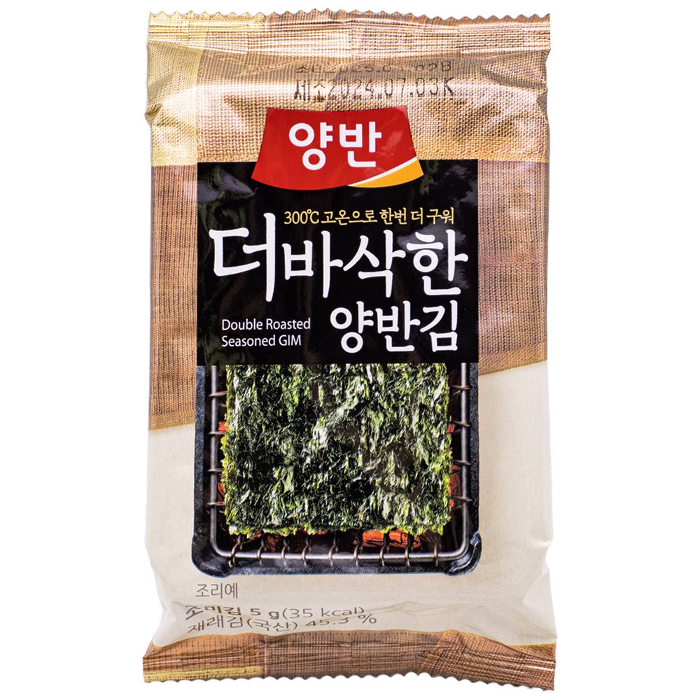 동원 양반 더 바삭한 양반김 5g