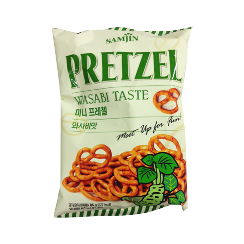 삼진 미니 프레첼 와사비맛 85g