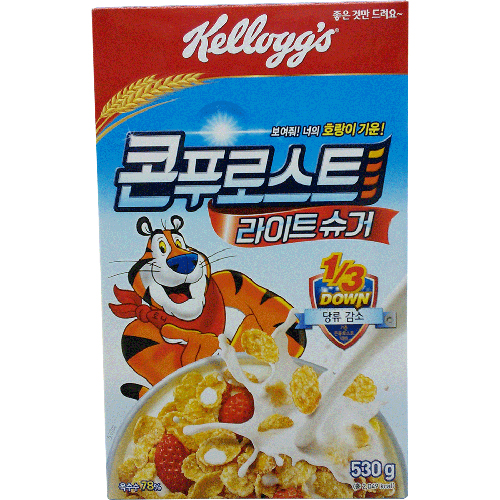 농심 켈로그 콘푸로스트 라이트슈거 530g