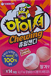 오리온 아이셔 츄잉캔디 딸기맛 42g