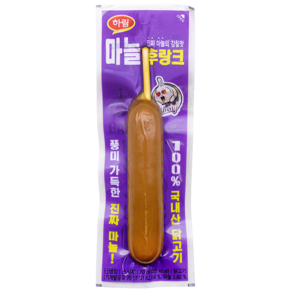 하림 마늘후랑크 70g