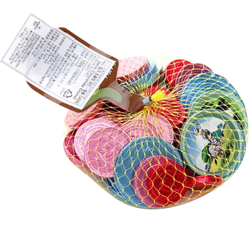 스틴랜드 밀크초콜릿 코인 동물스티커 150g