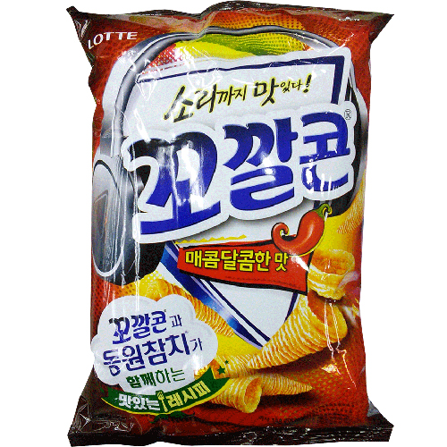 롯데 꼬깔콘 매콤달콤한맛 144g