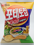 농심 포테토칩 육개장사발면맛 60g