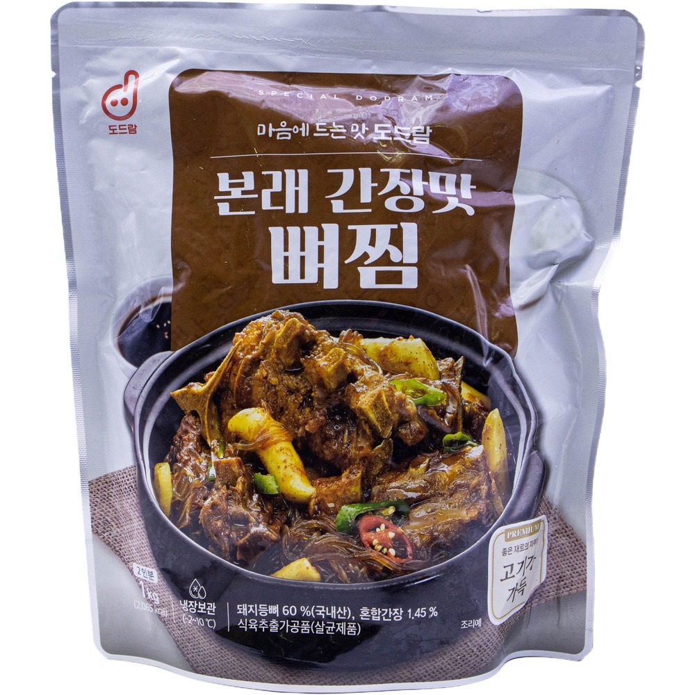 도드람 본래 간장맛 뼈찜 1kg