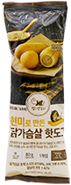 헬스앤뷰티 현미로 만든 닭가슴살 핫도그 80g