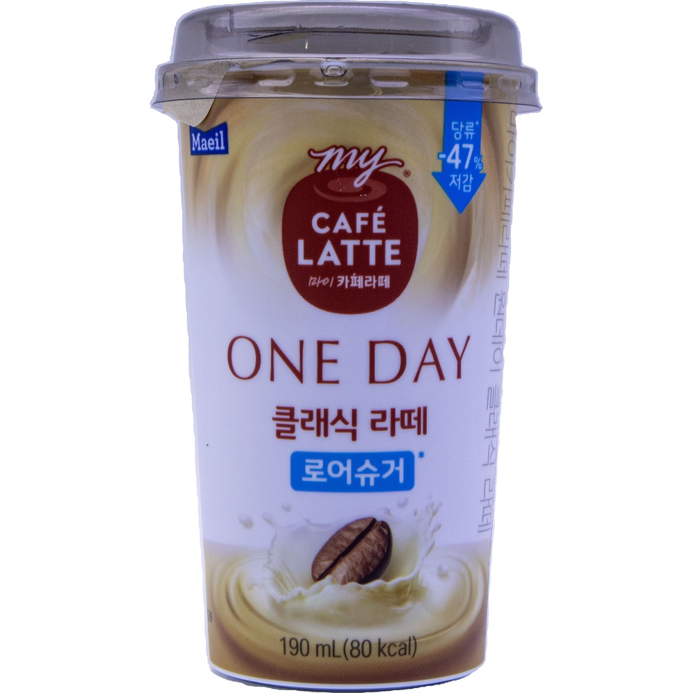 매일 마이카페라떼 원데이 클래식 라떼 로어슈거 190mL