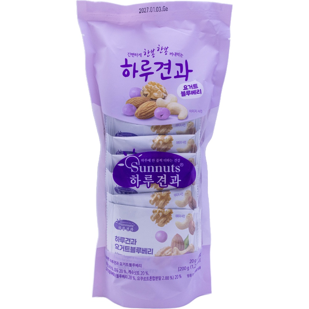 선명농수산 하루견과 요거트 블루베리 20g